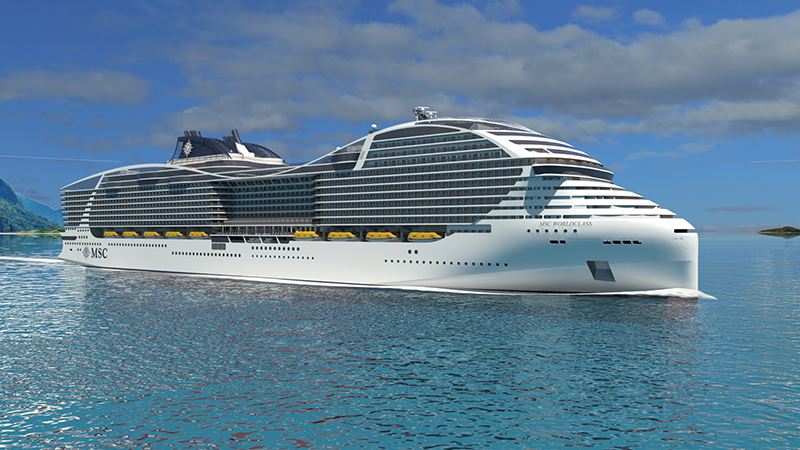 MSC World Europa - That Lines' Largest Ship