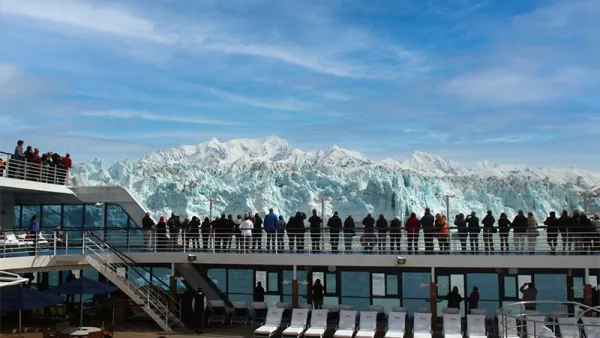 Hubbard Glacier as Seen from Oceania Regatta