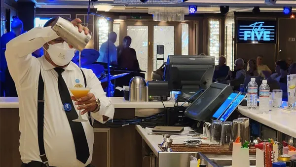 Princess Bartender with Mask